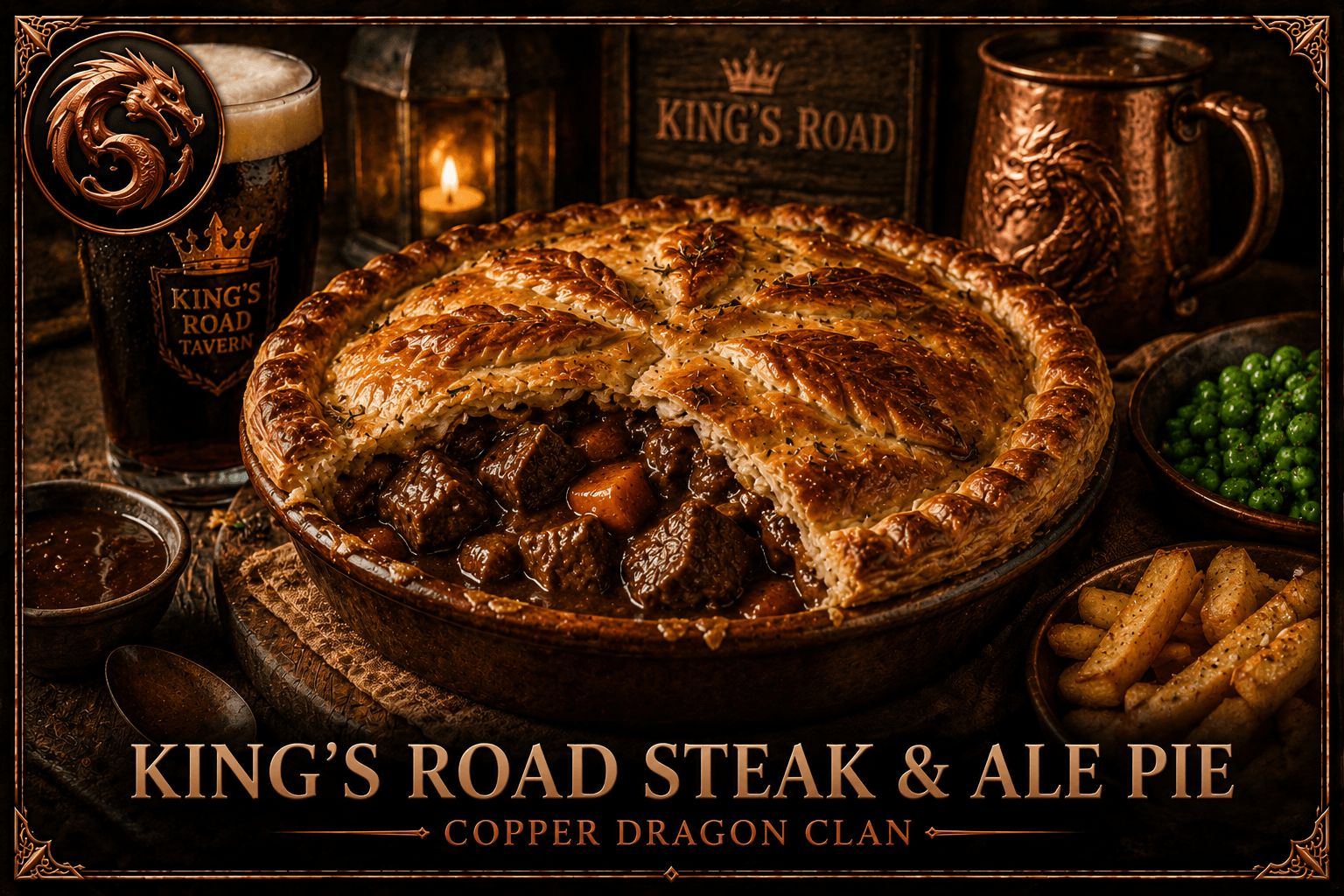 King's Road Steak and Ale Pie