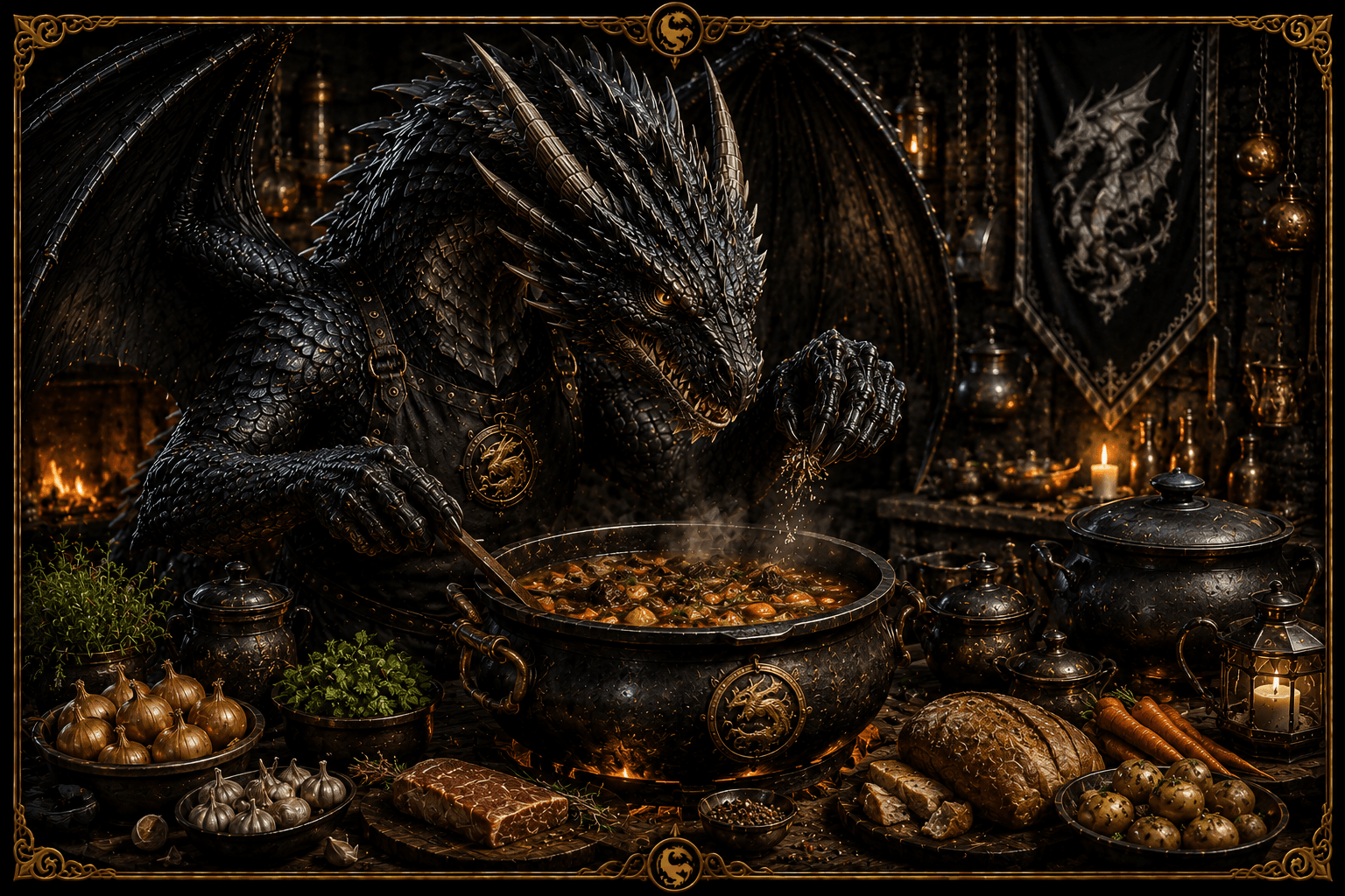 Black Dragon Recipes