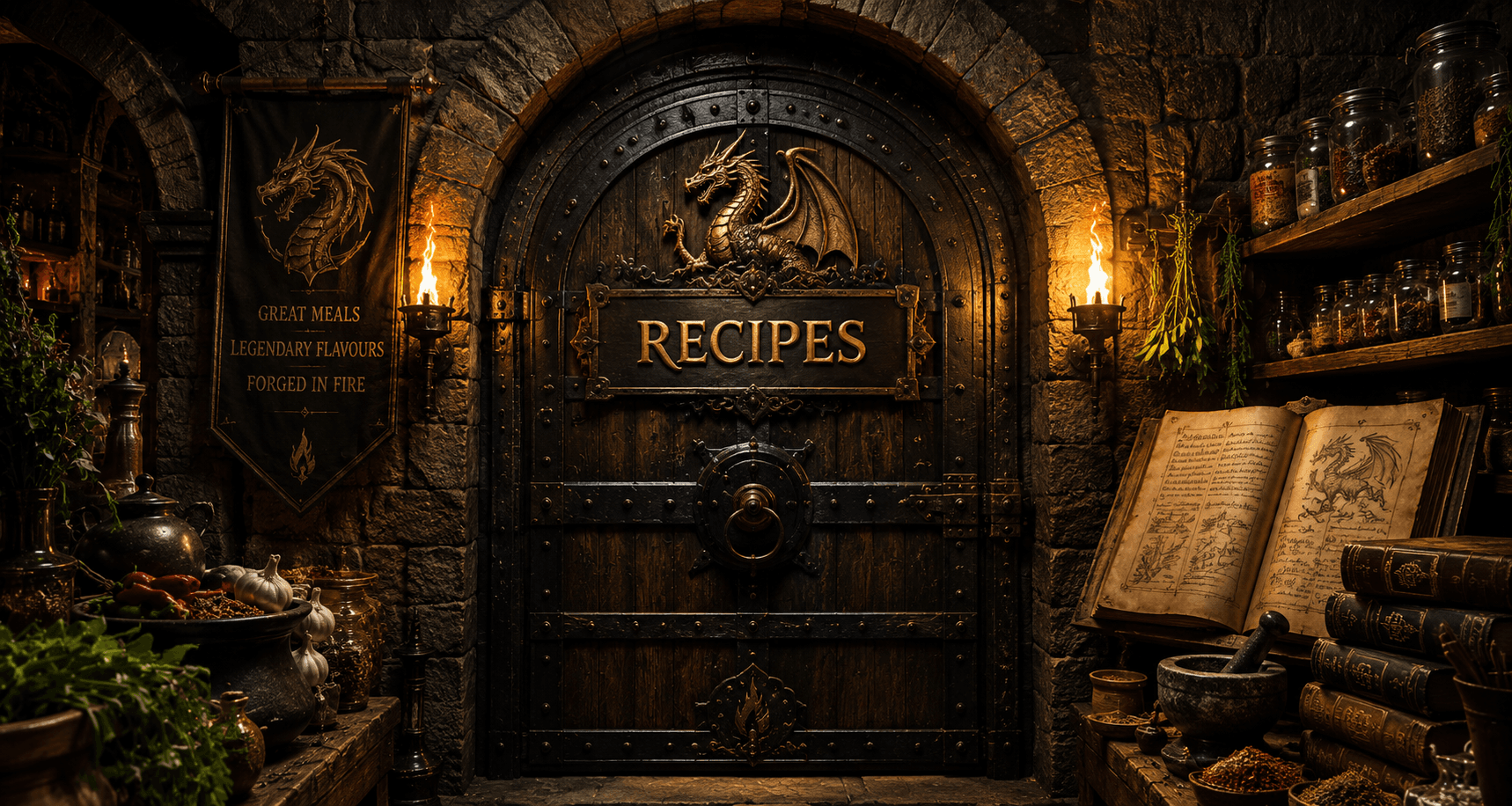 DragonFire Recipe Vault