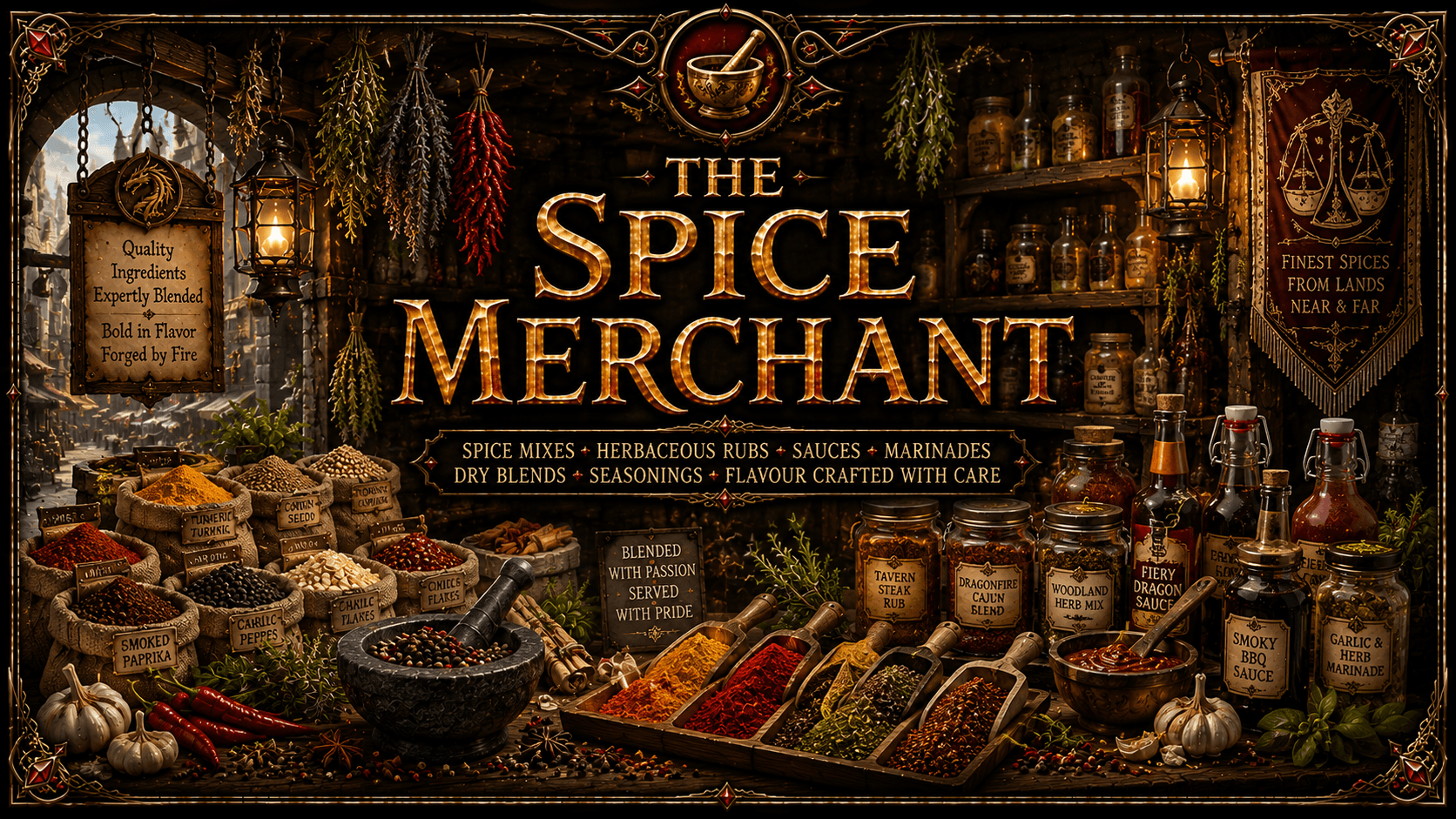 The Spice Merchant at DragonFire Kitchen
