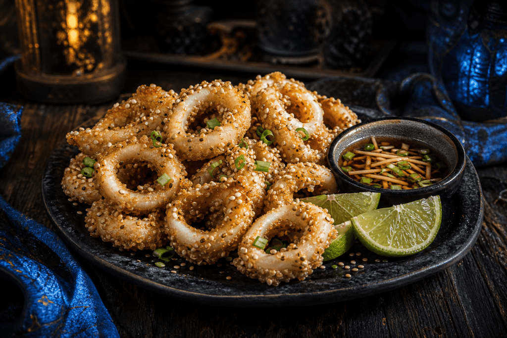 Azure Reef Sesame Calamari
