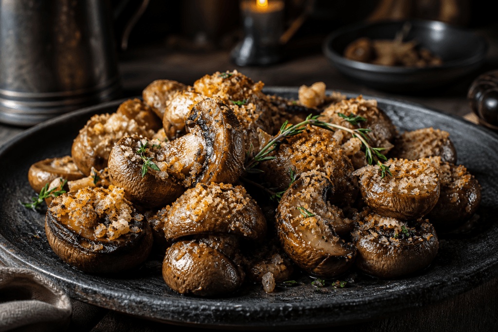 Cloudspire Garlic Mushrooms
