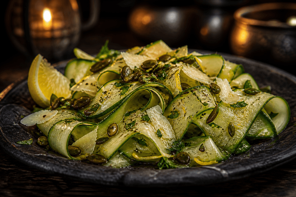 Fernscale Courgette Ribbons