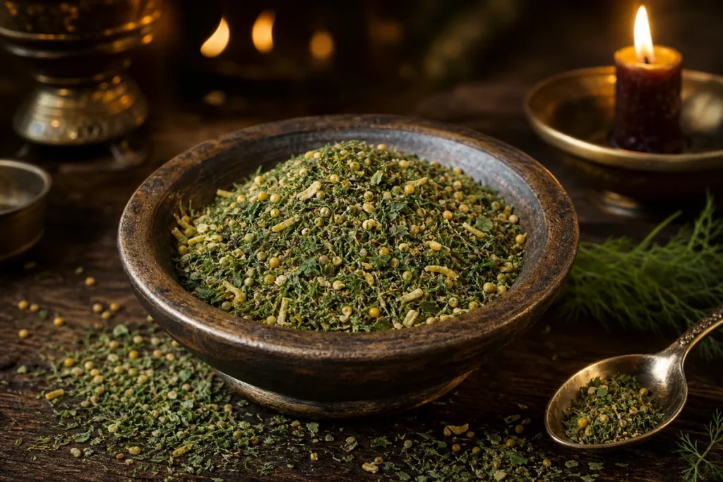 Silverleaf Dill and Mustard Blend with parsley and lemon
